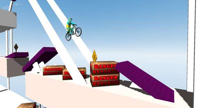 自行车跳跃比赛游戏截图